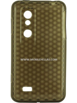 Θήκη OEM για LG P920 Optimus 3D Back cover TPU Grey