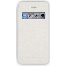 Θήκη Mercury Viva Window για Apple iPhone 6, 6S Flip cover White