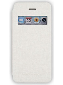 Θήκη Mercury Viva Window για Apple iPhone 6, 6S Flip cover White