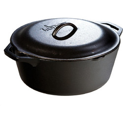 Lodge Μαντεμένια Γάστρα Στρογγυλή 6.62lt L10DOL3