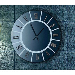 Καθρέπτης -Ρολόι Φιμέ με Led, 228, VsHome