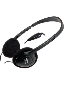 Omega HP-30 Ενσύρματα Ακουστικά Τηλεόρασης On Ear Μαύρα