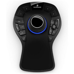 3Dconnexion SpaceMouse Pro 3DX-700040 Ασύρματο Ποντίκι Εργονομικό Black