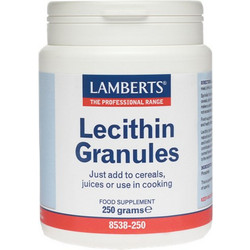 Lamberts Lecithin Granules Συμπλήρωμα Διατροφής με Λεκιθίνη 250gr