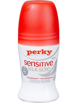 Perky Sensitive Silk Αποσμητικό Roll On 48h Χωρίς Αλουμίνιο 50ml