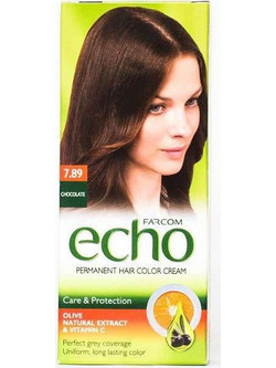 Farcom Echo 7.89 Σοκολατί Μόνιμη Βαφή Μαλλιών 60ml