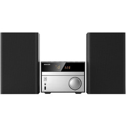 Sencor SMC 4300B Ηχοσύστημα Hi-Fi 2.0 30W με CD / Network Player και Bluetooth Silver