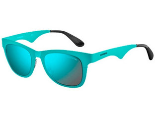 Carrera 6000/M/T O8H/3U Αθλητικά Γυαλιά Ηλίου Τετράγωνα Κοκάλινα Μπλε με Μπλε Polarized Φακό
