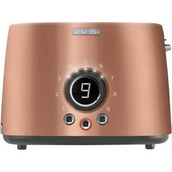 Sencor Metallic STS 6056GD Φρυγανιέρα 2 Θέσεων 1000W