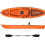 Seaflo Puny SF-1003 Πλαστικό Kayak 1 Ατόμου Πορτοκαλί
