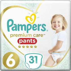 Pampers Premium Care Πάνες Βρακάκι No6 15kg+ 31τμχ