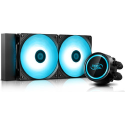 Deepcool Gammaxx L240 V2 Υδρόψυξη CPU 120mm RGB για Socket AM2 / AM2+ / AM3 / AM3+ / FM1 / FM2 / 115x / 1366 / 2011 / 2066 / 2011-3 / AM4 / FM2+ / 1200