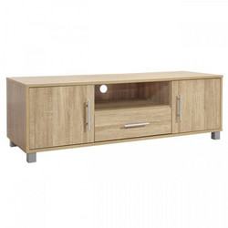 HomeMarkt Έπιπλο Τηλεόρασης Ξύλινο Sonoma Μ120xΠ40xΥ39cm Macie HM2203.02