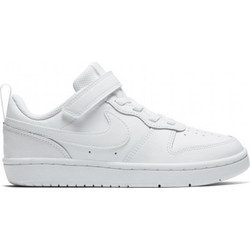 Nike Court Borough Low 2 PS Παιδικά Sneakers Λευκά BQ5451-100