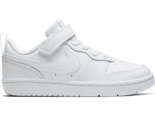 Nike Court Borough Low 2 PS Παιδικά Sneakers Λευκά BQ5451-100