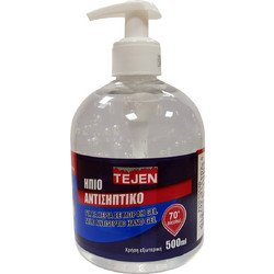 Tejen Hand Sanitizer Gel Αντισηπτικό Gel Χεριών με Αντλία 500ml