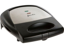 Juro-Pro ST-09B Τοστιέρα με Αποσπώμενες Πλάκες για 2 Τοστ 750W Μαύρη