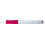 Pilot Acroball Pure White Στυλό Διαρκείας 1mm Κόκκινο BAB-15M-WR-BG