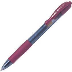 Pilot G-2 Στυλό Gel 0.7mm Μπορντώ