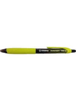 Stabilo Performer+ 328 Green Στυλό Διαρκείας 0.7mm Μαύρο