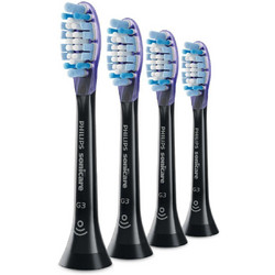 Philips Sonicare G3 Premium Gum Care HX9054 Black Ανταλλακτικές Κεφαλές Ηλεκτρικής Οδοντόβουρτσας 4τμχ
