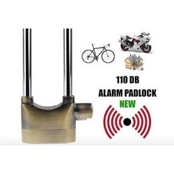 Διπλό Λουκέτο ΑLARM DISC LOCK με συναγερμό 110 dB από Ατσάλι
