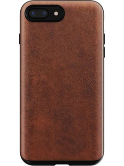 NOMAD θήκη δερμάτινη για Apple iPhone 7 Plus, 8 PLUS Rugged rustic - KAΦΕ - NM21LR0R00