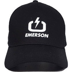 Emerson Καπέλο Jockey με Δίχτυ Snapback Υφασμάτινο Μαύρο 212.EU01.07