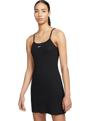 Nike Sportswear Essential Mini Καλοκαιρινό Καθημερινό Φόρεμα Μαύρο DM6230-200