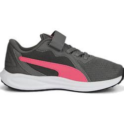Puma Twitch Runner PS Παιδικά Αθλητικά Παπούτσια για Τρέξιμο Ανθρακί 384538-08