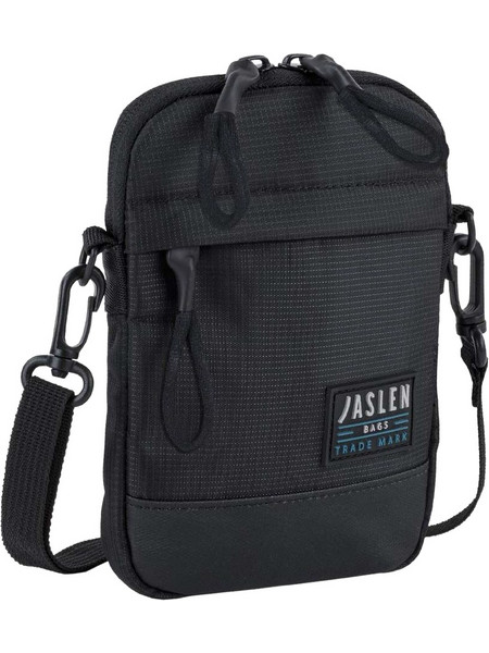 JASLEN Ανδρική Τσάντα Ώμου / Χιαστί Μαύρη 309417-01