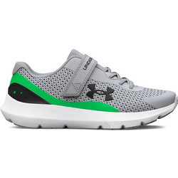 Under Armour Surge 3 Παιδικά Αθλητικά Παπούτσια για Τρέξιμο Γκρι 3024990-104