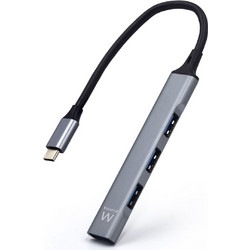 Ewent EW1145 USB Hub 3.0 USB-C με 4 Θύρες USB-A