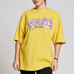 Evolution Body Γυναικείο Αθλητικό T-Shirt Κίτρινο 2617