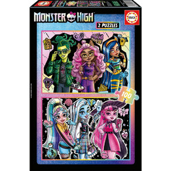 Παιδικό Puzzle Educa Monster High 2x100 Κομμάτια