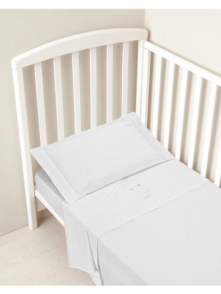 Prenatal Σετ Βρεφικά Σεντόνια Κούνιας 60x135 White