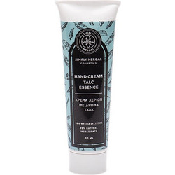 Simply Herbal Talc Ενυδατική Κρέμα Χεριών 30ml