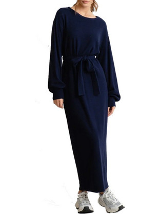 Rut & Circle Midi Καθημερινό Φόρεμα Navy Μπλε 23.03.12