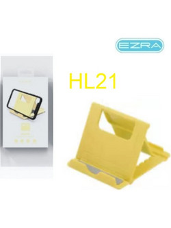 Ezra HL21 Βάση Κινητού για Γραφείο Κίτρινη