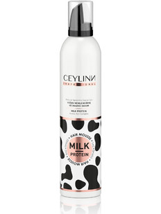 Ceylinn Professional Milk Protein Αφρός Μαλλιών για Λάμψη Δυνατό Κράτημα 300ml