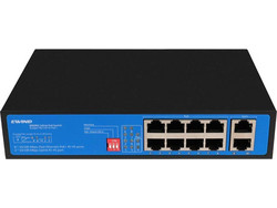 Ewind EW-S1910CG-AP Unmanaged L2 Switch με 8 Θύρες Ethernet 100Mbps και 2 SFP Θύρες