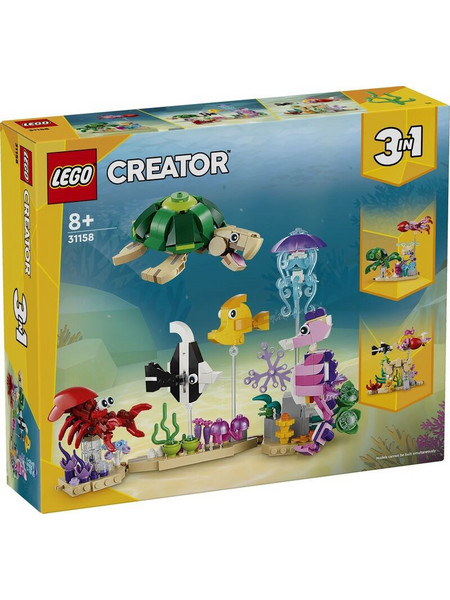 Lego Creator 3-in-1 Sea Animals για 8+ Ετών 31158