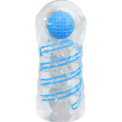 Pretty Love Small with Blue Spirals Pocket Sleeve Αυνανιστήρι