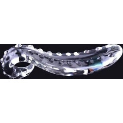 Passion Labs Tentacle Γυάλινο Dildo 15.5cm Clear