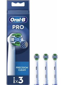 Oral-B PRO Precision Clean Ανταλλακτικές Κεφαλές Ηλεκτρικής Οδοντόβουρτσας 3τμχ