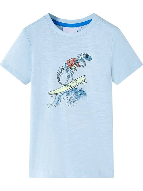 vidaXL Παιδικό T-Shirt Κοντομάνικο Γαλάζιο 12559