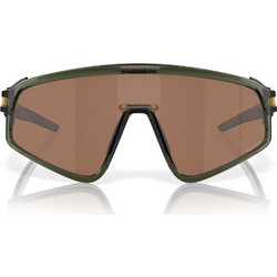 Oakley OO9404 03 Ανδρικά Γυαλιά Ηλίου Μάσκα Κοκάλινα Μαύρα με Καφέ Polarized Φακό