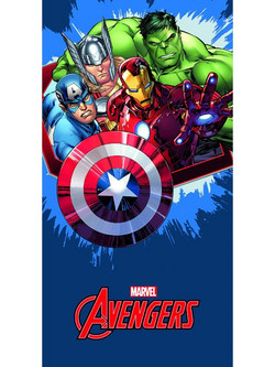 Borea Avengers Παιδική Πετσέτα Θαλάσσης Μπλε 70x140cm