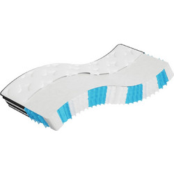 vidaXL Pocket Springs Μονό 70x200cm 372926