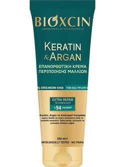 Bioxcin Keratin & Argan Conditioner Κερατίνης για Επανόρθωση για Ταλαιπωρημένα Mαλλιά 250ml